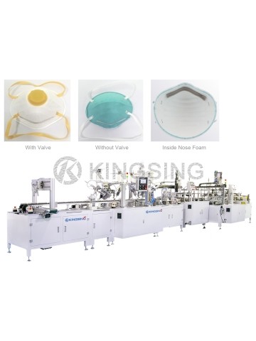 Automatic FFP2 Cup Mask Making Machine